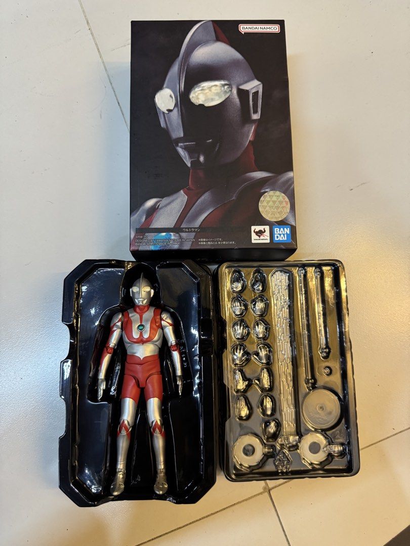 Shf Kamen Rider / UltraMan (Category: Figurines & Statues) located in Pasay City. Submitted by superman_991 (Listing ID 1441399680, Image 3). Description: SHF Kamen Rider Black bib - 3.4k SHF Ultraman bib - 2.9k Actual photo posted!!! No Rush Shipping/ Dibs Now Pay now Location Paranaque Payment Gcash/Bpi Shipping Lalamove/Lbc Buyers Risk / Fee ‼️Seller is not responsible for: lost, stolen, or damaged packages..