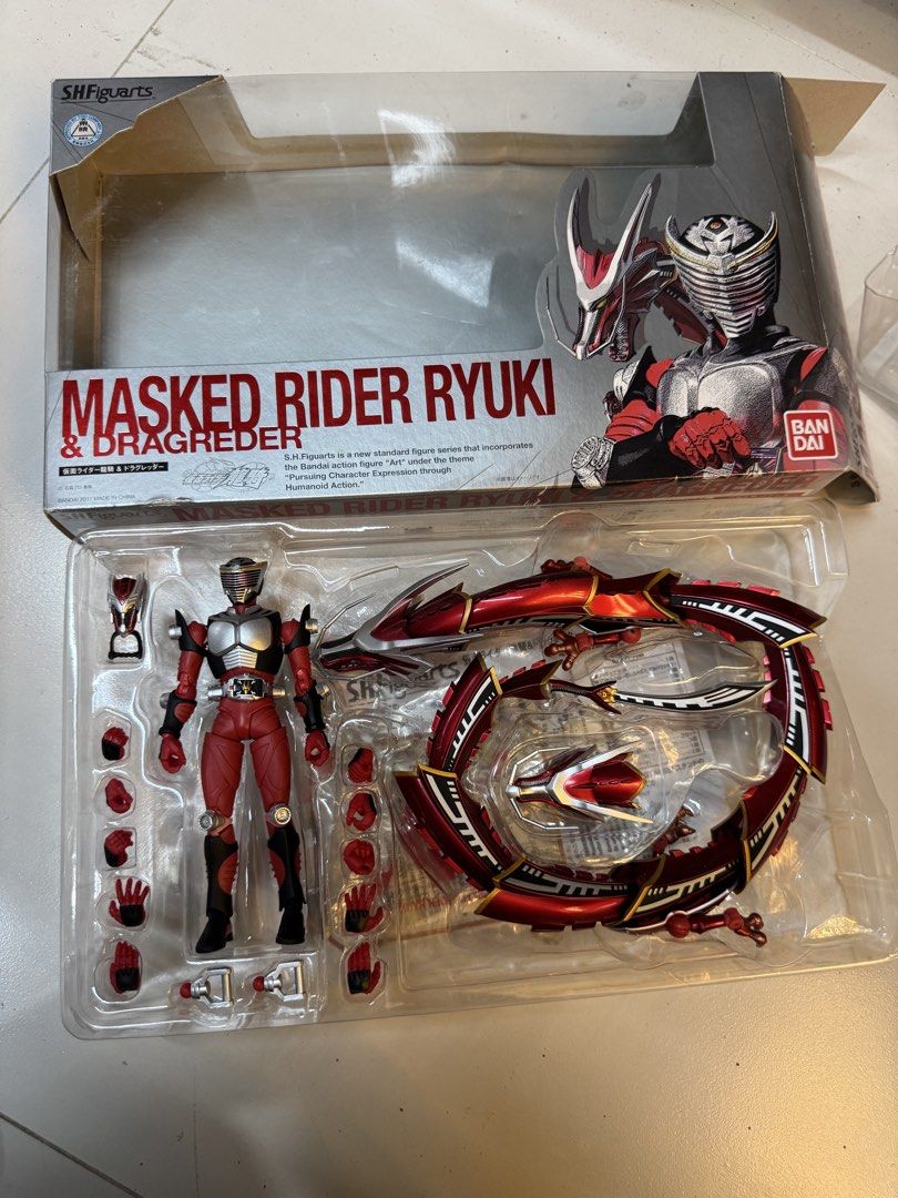 Shf Masked Rider Ryuki (Rare) (Category: Figurines & Statues) located in Pasay City. Submitted by superman_991 (Listing ID 1441398970, Image 2). Description: Shf Masked Rider Ryuki (Rare) Bib complete ₱5999 Only No Rush Shipping/ Dibs Now Pay now Location Paranaque Payment Gcash/Bpi Shipping Lalamove/Lbc Buyers Risk / Fee ‼️Seller is not responsible for: lost, stolen, or damaged packages..