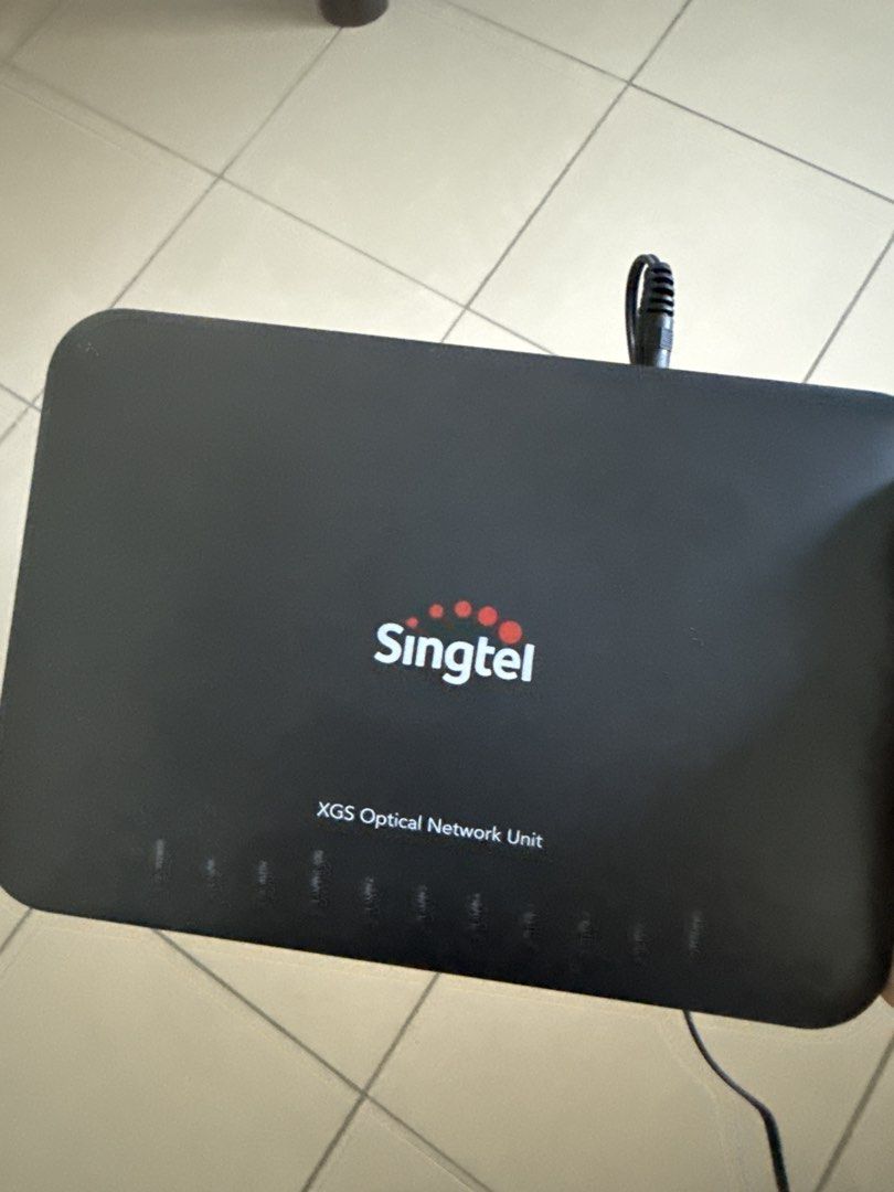 Singtel Nokia XGS Optical Network Unit Router471050037179852800