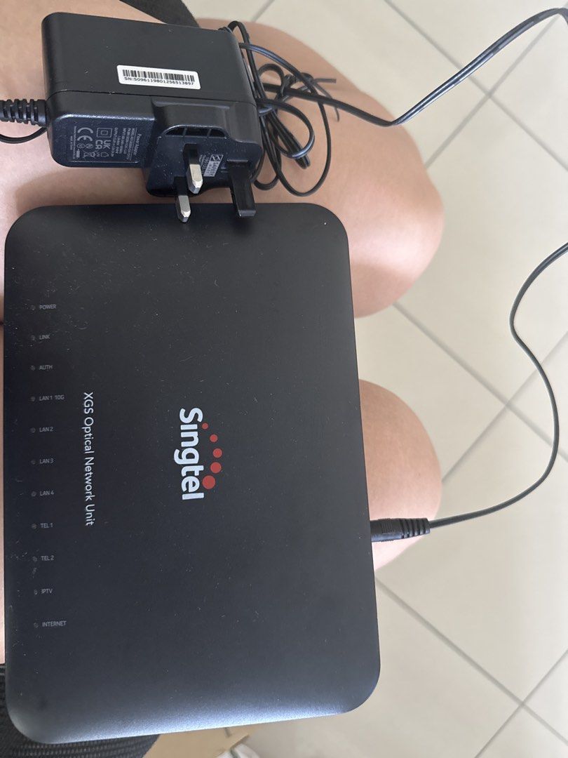Singtel Nokia XGS Optical Network Unit Router471050037179852802
