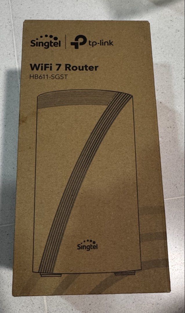 Singtel TP-Link WiFi 7 Router HB611-SGST471499985451765761