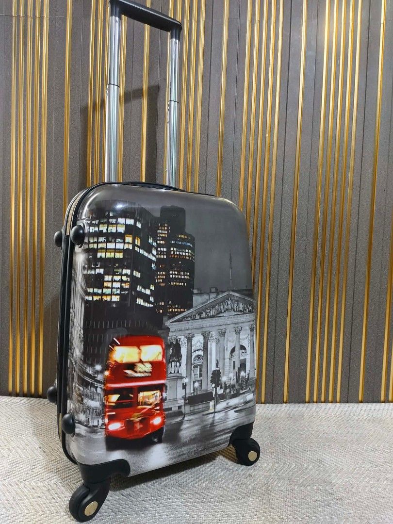 SMALL LUGGAGE NO BRAND FROM JAPAN (Category: Luggage) located in Valenzuela. Submitted by se_japansurplus (Listing ID 1441411048, Image 3). Description: 📍NO BRAND INDICATED IMPORTED FROM JAPAN ⚡⚡SALE NEW ARRIVAL ⚡⚡ imported from Japan Cabin size luggage ✨Aluminum trolley handle ✨Zipper type with TSA approved key lock ✨printed Polycarbonate Hardcase ✨TOP and side carrier ✨Telescopic PUSH handle ✨Smooth and silent 360 ROTATION WHEELS ✨WIDE space s