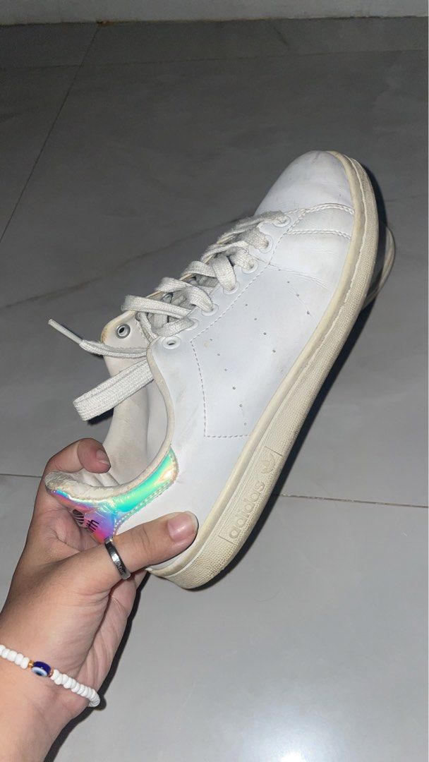 Stans Smith Rainbow | White Sneakers size 8 (Category: Sneakers) located in Taguig. Submitted by zone26ph (Listing ID 1441440642, Image 2). Description: US 8 - Been used - Sold as is in the pictures If you need more pics, send a message 📩 Delivery is an option.
