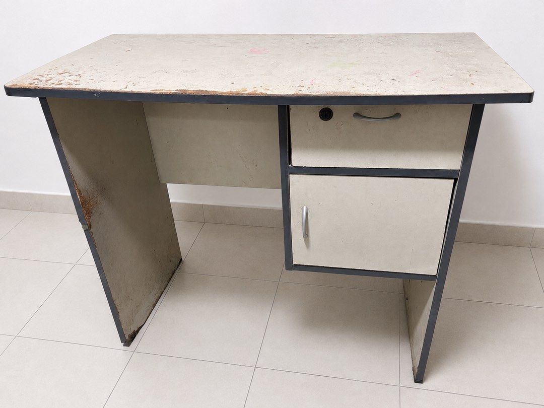 Study Table (Category: Office Furniture & Fixtures) located in Manila. Submitted by talaboogiemac123 (Listing ID 1441531469, Image 1). Description: For Sale Study Table. Condition: Well-used. Requires cleaning and repainting .