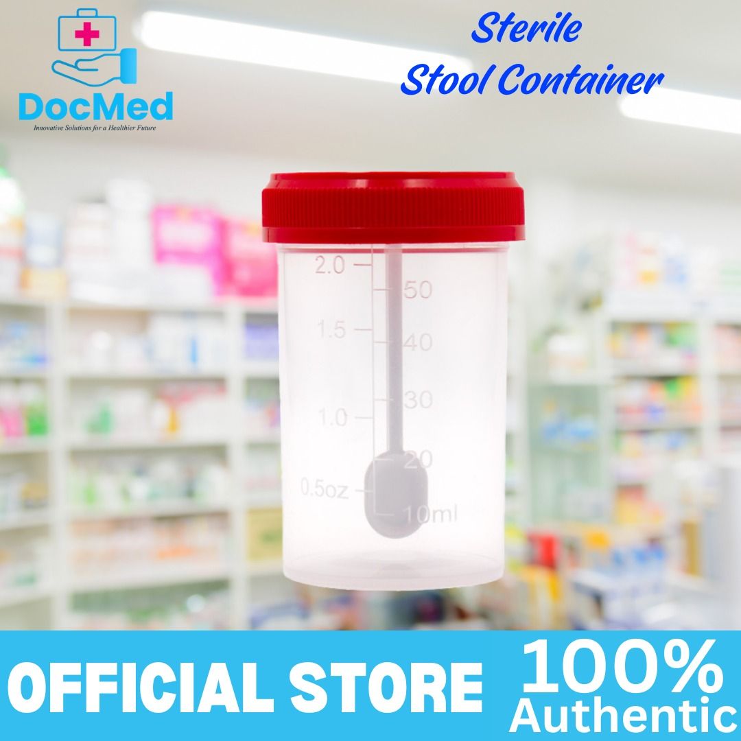 SURRMED STOOL CONTAINER 60ML (Category: Medical Supplies & Tools) located in Quezon City. Submitted by staffmarke01383 (Listing ID 1441401477, Image 2). Description: 📢 OPEN FOR BULK ORDERS!!! 📦✨ ✅ AVAILABLE ON HAND / READY STOCKS! Huwag nang maghanap pa — lahat ng medical supplies na kailangan mo, nandito na sa amin! 💙 🩺 DXS ENTERPRISES INC. Your trusted supplier of Medical Supplies & Equipment! ✔️ We accept RETAIL and BULK ORDERS ✔️ Quality 