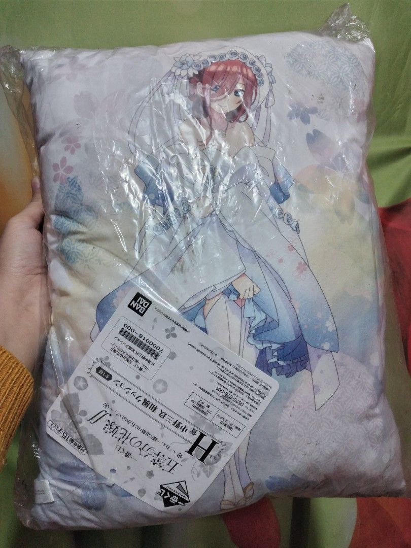Take all 2 pcs.the quintessential Quintuplets Cushion Set (Category: Bedding & Towels) located in Pasig City. Submitted by handpicked_stuffed_toys19 (Listing ID 1441583969, Image 1). Description: 🎉 Strictly pay as you mine, no reservation 📌The quintessential Quintuplets Cushion Set Condition:New,with paper tag and with visible wash tag 📌Yours set@P400+sf (2pcs. only) 🎉 Lastprice posted See attached photos for reference,I've also attached goog