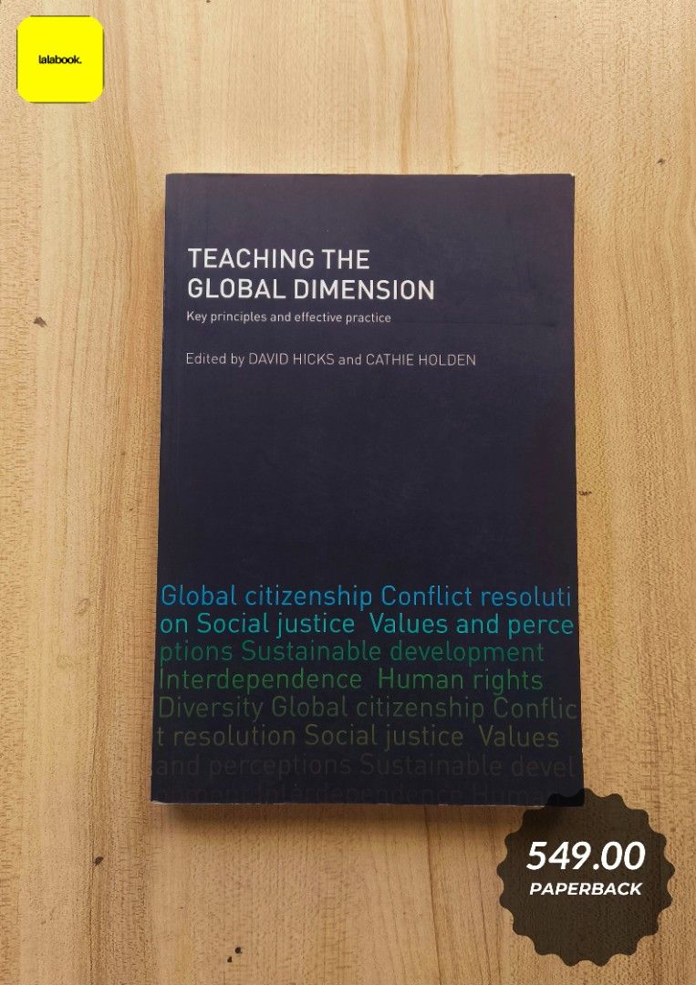 Teaching the Global Dimension [Politics] (Category: Textbooks) located in Bacoor. Submitted by lalabook (Listing ID 1441412579, Image 1). Description: Format: Paperback Condition: Very Good Condition ****** Shipping and Payment details: MOP: GCash and Bank Deposit MOD: Gogo Express, LBC, Lalamove Location: Bacoor City, Cavite ❌ No Cash on Delivery ❌ No Orange App Checkout Kindly visit our page for more titles. Send us a message if you're interest