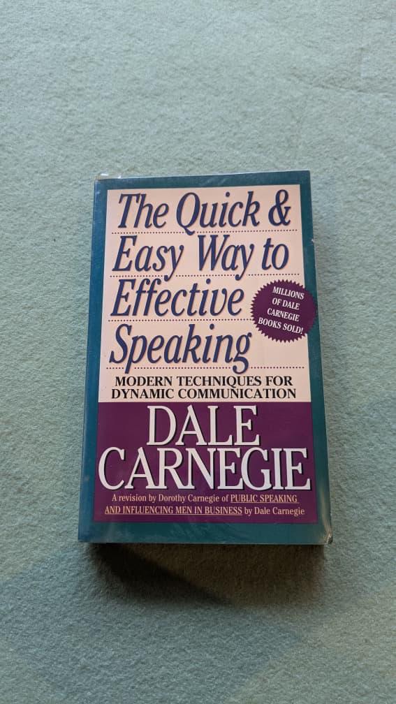 Simple Effective The Quick & Easy Way to Effective Speaking by Dale Carnegie, Hobbies ...
