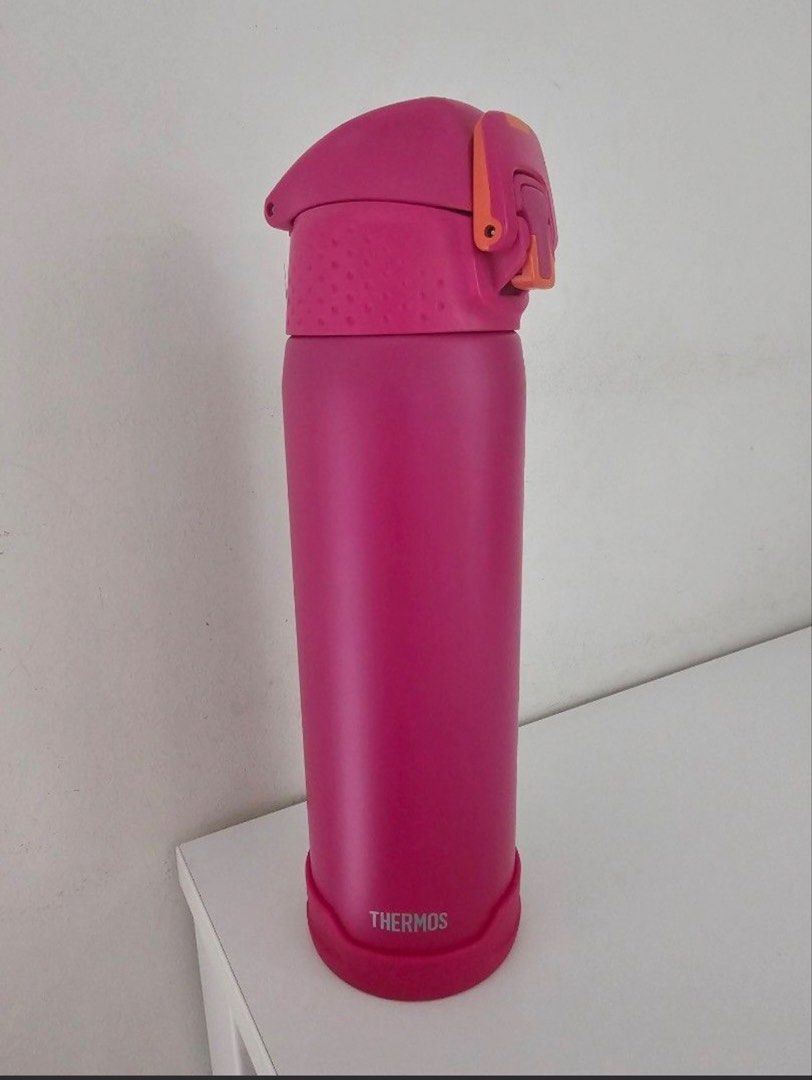Thermos Pink Flip-Top Water Bottle