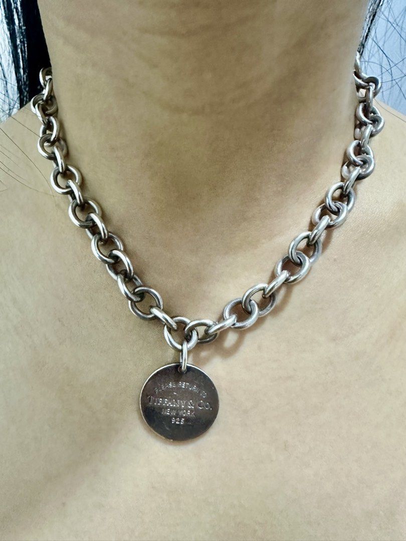 Tiffany & Co. Return to Tiffany Necklace (Category: Necklaces) located in Norzagaray. Submitted by pedro00 (Listing ID 1441562017, Image 2). Description: Tiffany Necklace Negotiable price .