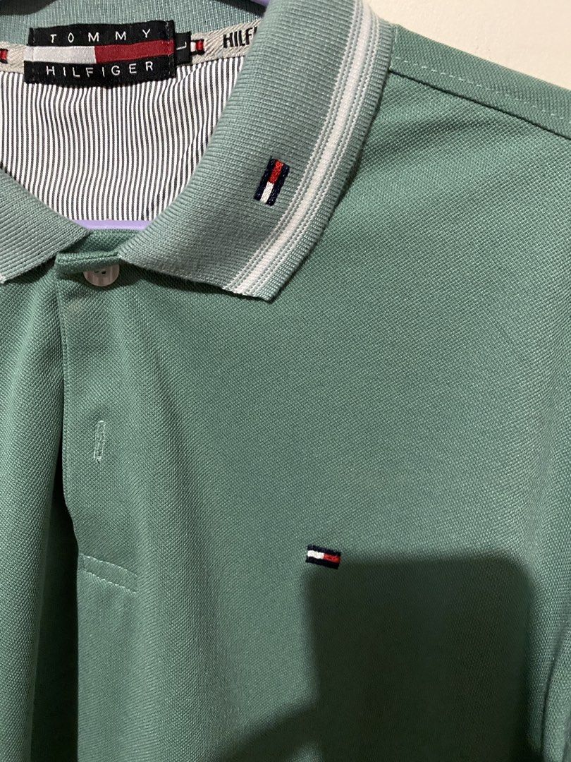 Tommy Hilfiger sage green polo (Category: Tshirts & Polo Shirts ) located in Santa Cruz, Pampanga. Submitted by rmc.loset (Listing ID 1441522694, Image 3). Description: .