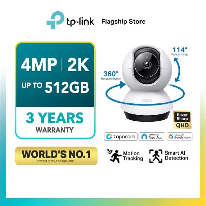 TP-Link Tapo 4MP 2K Security Camera