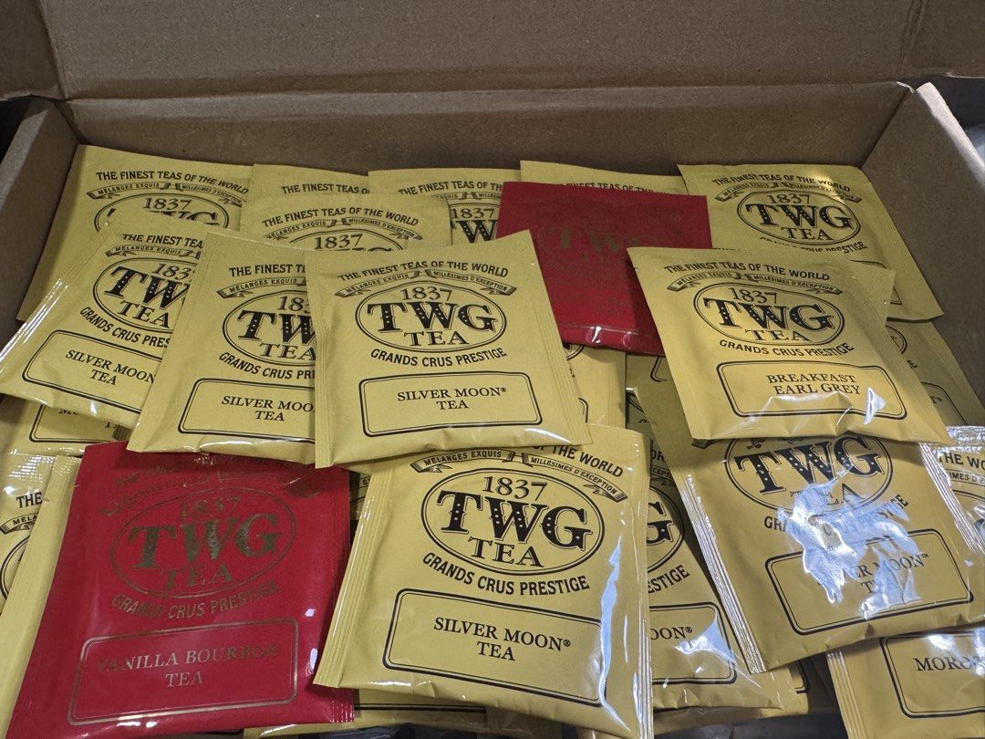 TWG Tea Assorted Flavors - Silver Moon, Breakfast Earl Grey
