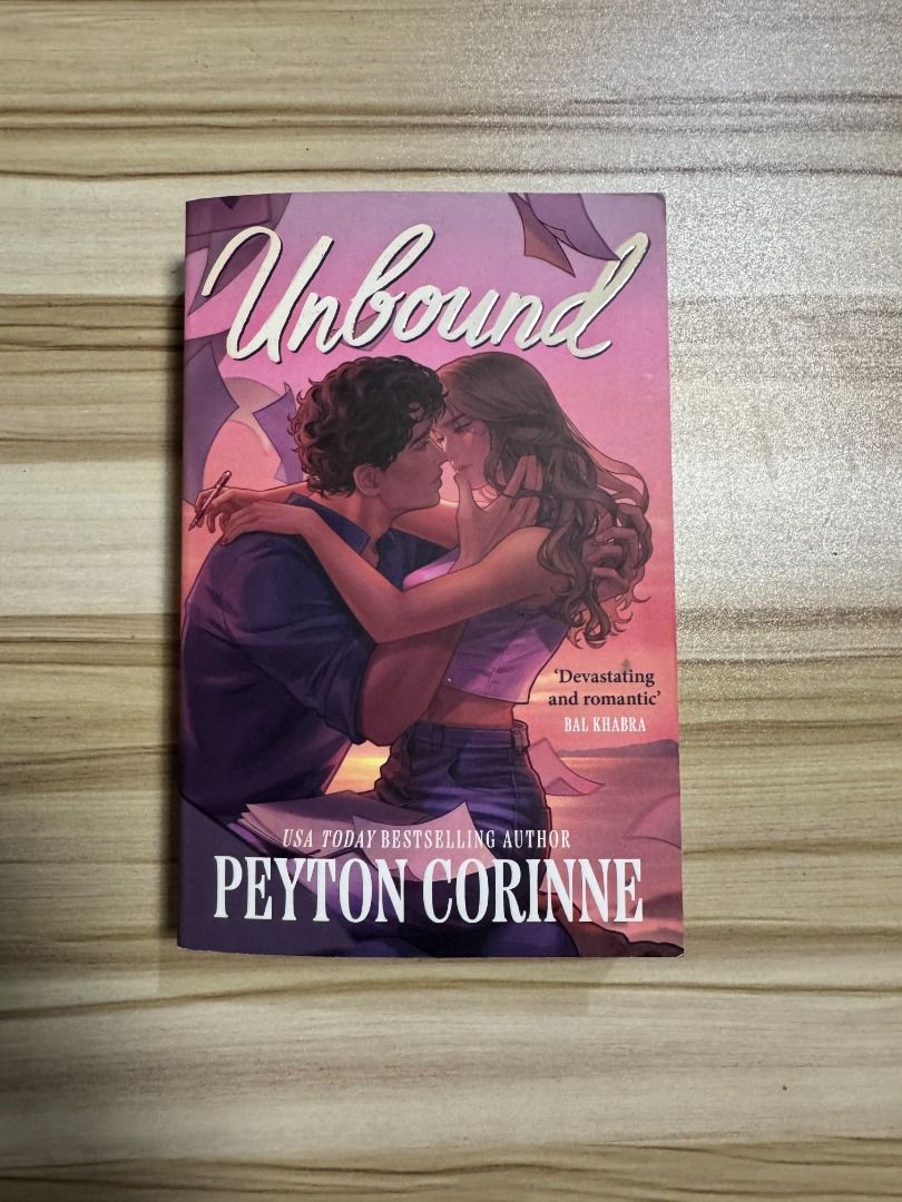 Unbound UK Edition By Peyton Corrine Paperback Book (Category: Storybooks) located in Quezon City. Submitted by nickys_bookshop (Listing ID 1439410756, Image 1). Description: Please read the following information before ordering: Onhand and Authentic. MOD: J&T Lalamove/Grab (For Same Day Delivery within Metro Manila Only), Free J&T Standard Shipping for a minimum spend of ₱900 MOP: Gcash Chat us for more pictures of the book or further details..