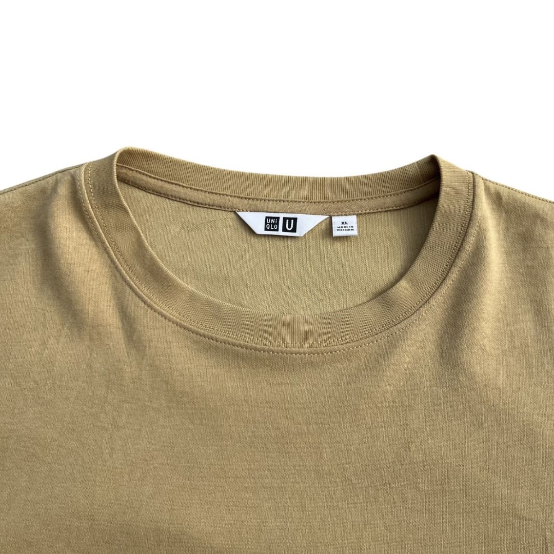UNIQLO AIRISM BROWN (Category: Tshirts & Polo Shirts ) located in Quezon. Submitted by ejay.thrift.clothes (Listing ID 1441488557, Image 2). Description: • XL • 23 X 25.5 • NO ISSUE • AS NEW CONDITION • FRESHLY WASHED READY TO WEAR.