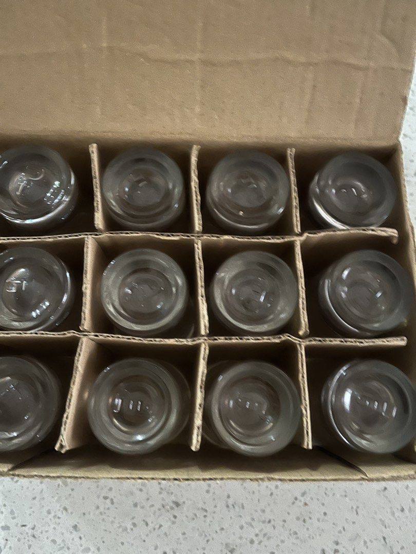 UTD 12 Pieces Shot Glasses Set (Category: Dinnerware & Cutlery) located in Manila. Submitted by jiden26 (Listing ID 1441405016, Image 2). Description: - Set of 12 UTD shot glasses - Clear glass with a simple, elegant design - Perfect for parties, gatherings, or personal use - Includes original box with protective dividers - Great for serving spirits or as small tasting glasses.