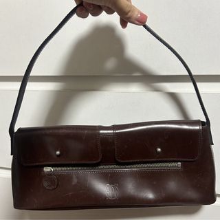 Vintage Jean Paul Gaultier Leather Mini Baguette Bag