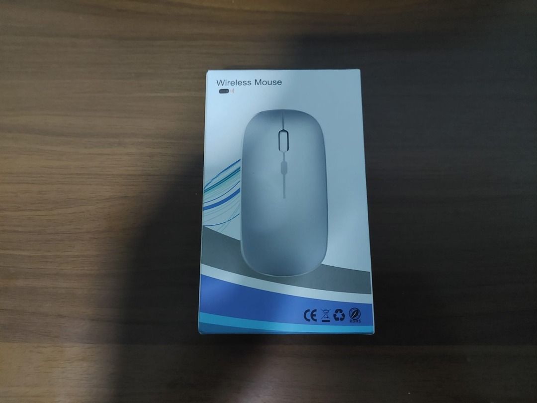 Wireless Bluetooth Mouse with USB Charging Cable (Rose Gold Colour)471393533449349122