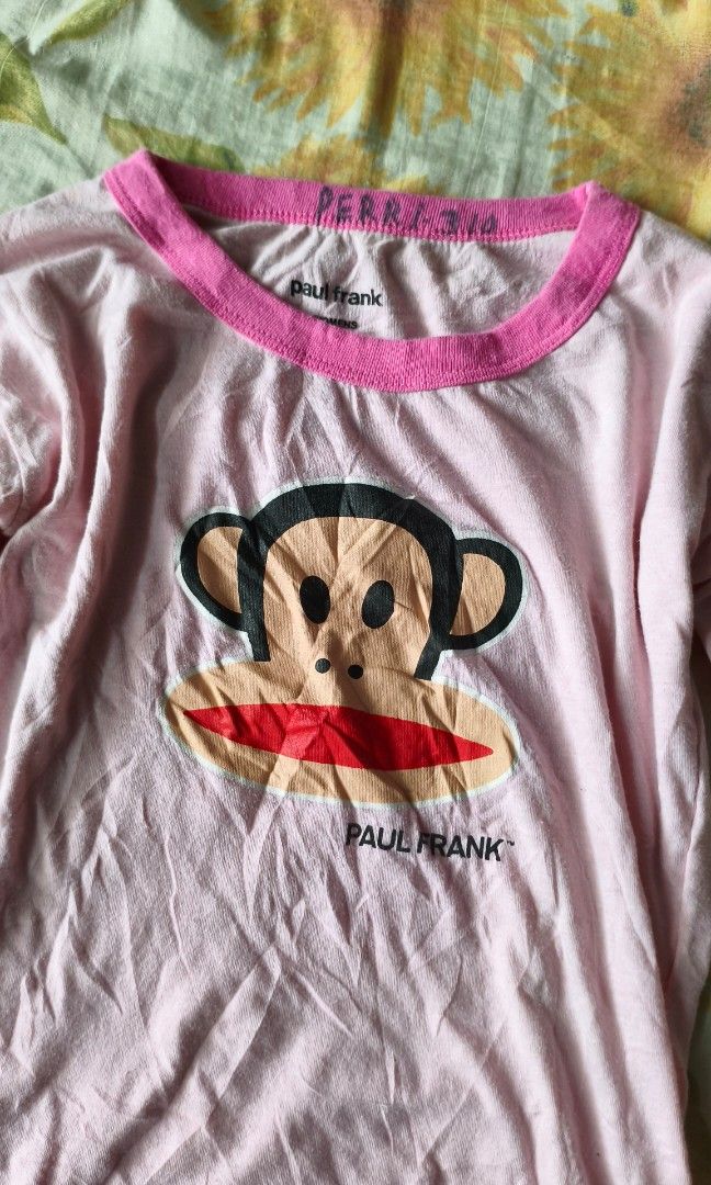 Y2k Paul frank women's (Category: Shirts) located in Kidapawan. Submitted by hellxthrift (Listing ID 1441536779, Image 2). Description: Y2k paul with cute color way Pink and hot pink I think this is resized.