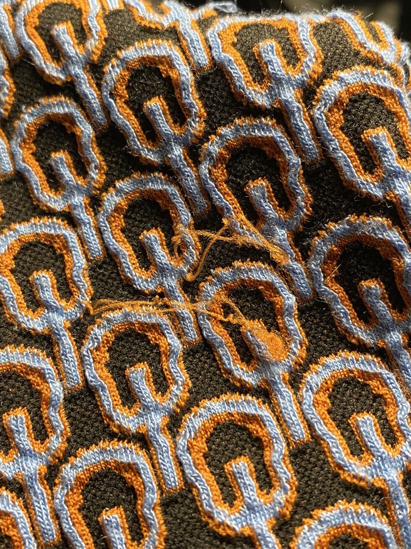 Zara Orange and Blue Patterned Textured Mini Dress (Category: Dresses) located in Las Pinas. Submitted by tobios (Listing ID 1441562215, Image 3). Description: Check photo for condition. No when worn photos! LOC: Las Piñas, Metro Manila MOP: GCash or GoTyme MOD: J&T or same day delivery (shipping fee shouldered by buyer).
