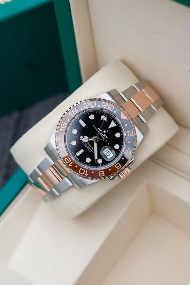 2026 Rolex GMT Master 2 Rootbeer brand New (Category: Luxury Watches) located in San Juan City. Submitted by ajtswisswatches (Listing ID 1444958771, Image 2). Description: ROLEX GMT MASTER 2 Rootbeer REF: 126711CHNR 40MM Combination of oystersteel and everose gold Bracelet: Oyster 100% original / Legit Brand new 10/10 Year purchase 2026 Warranty until 2031 Open for authentication👈👈 PHP 1,340,000 Pick up Greenhills San Juan Dm or —09277487770 Ig