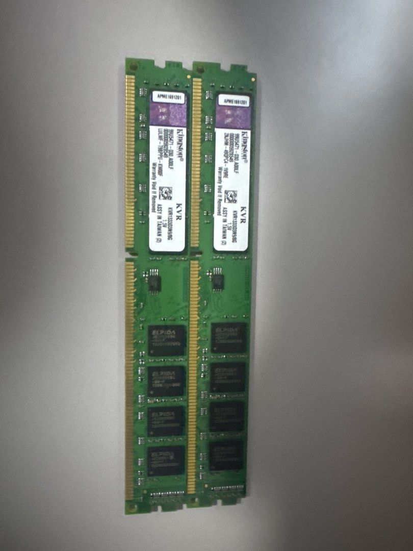 2x Kingston DDR3 RAM Modules487309551526881280