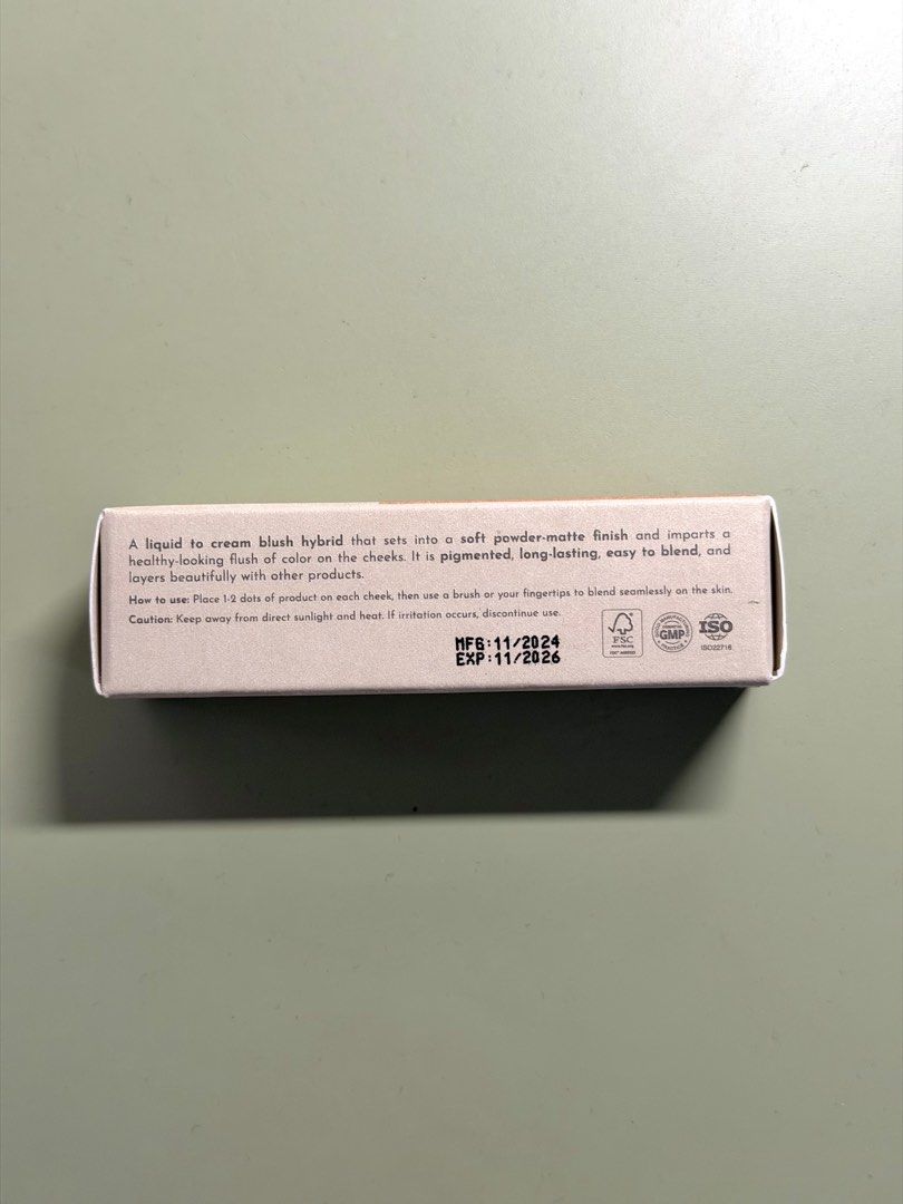 Absidy Peach Blossoms Soft Cheeks Serum Blush (NEVER USED) (Category: Makeup) located in Pasig City. Submitted by robinsroom (Listing ID 1444967109, Image 2). Description: LOC: Pasig 1601 (full address upon payment) MOP: GCash MOD: c/o buyer (NO MEETUP) - Absidy Peach Blossoms Soft Cheeks Whipped Serum Blush - Liquid to cream blush hybrid - Sets into a soft powder-matte finish - Provides a healthy-looking flush of color - Highly pigmented and lon