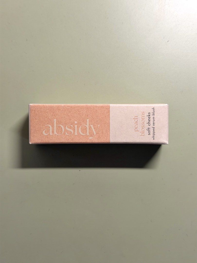 Absidy Peach Blossoms Soft Cheeks Serum Blush (NEVER USED) (Category: Makeup) located in Pasig City. Submitted by robinsroom (Listing ID 1444967109, Image 1). Description: LOC: Pasig 1601 (full address upon payment) MOP: GCash MOD: c/o buyer (NO MEETUP) - Absidy Peach Blossoms Soft Cheeks Whipped Serum Blush - Liquid to cream blush hybrid - Sets into a soft powder-matte finish - Provides a healthy-looking flush of color - Highly pigmented and lon