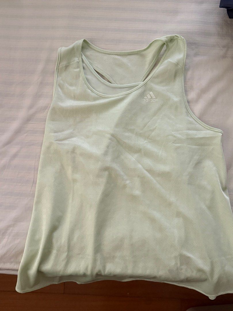 Adidas lined workout shirt (Category: Activewear) located in Santa Rosa. Submitted by declutterwivme (Listing ID 1444893895, Image 2). Description: .