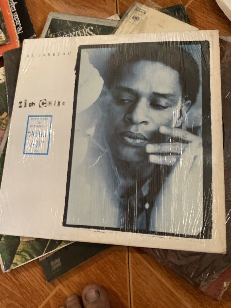 Al Jarreau High Crime Vinyl Record (Category: Vinyls) located in Marikina City. Submitted by jtv17 (Listing ID 1444858139, Image 1). Description: - Al Jarreau's High Crime vinyl record - Features the hit single 'We're in this love together' - Album cover is still in its original plastic wrap - A great addition to any music collection - Selling as is.