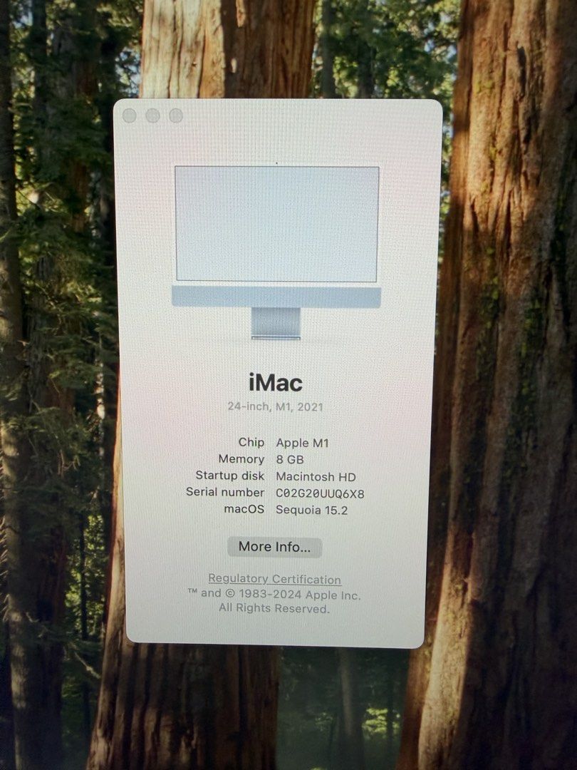 Apple iMac 24-inch M1 Chip487555710993059841