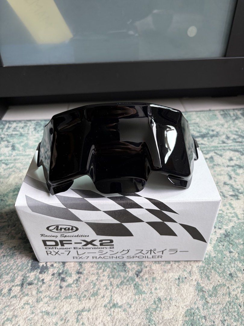 Arai Diffuser (Category: Motorcycle Apparel) located in Singapore. Submitted by bruhhs (Listing ID 1444883517, Image 1). Description: rfs: bought last year in Japan, but bought the wrong colour. so this was my spare, still new and unused. authentic not fake, still have receipt proof. can be used on vz-ram helmet. price is firm (outside prolly cost $80+-).