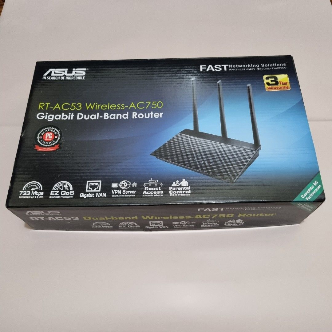 Asus Router (Category: Networking) located in Caloocan City. Submitted by anne_finds (Listing ID 1444905910, Image 2). Description: .
