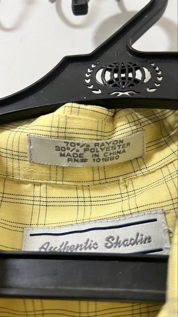 Authentic Shaolin Yellow Plaid Short Sleeve Shirt Size M (Category: Tshirts & Polo Shirts ) located in Cavite. Submitted by bubfinds (Listing ID 1444965863, Image 3). Description: Condition: 10/10 Fit: Medium to Large Quality: 10/10.