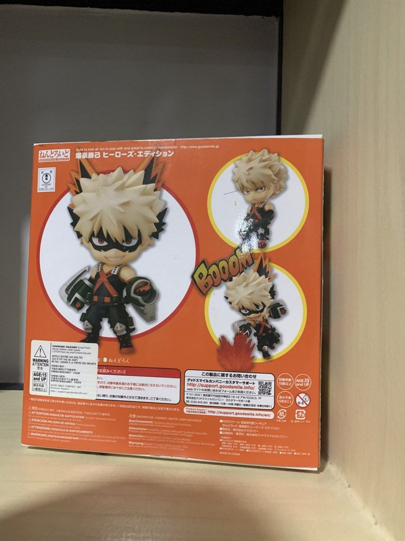 Bakugo complete Nendroid Banpresto Authentic (Category: Figurines & Statues) located in Taguig. Submitted by Collectibles4u (Listing ID 1444990309, Image 3). Description: Complete Used and back in box.