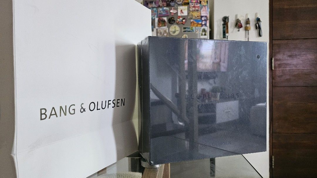 Bang & Olufsen Beoplay H95 (Category: Headphones & Headsets) located in Calamba. Submitted by babie421 (Listing ID 1444954202, Image 2). Description: - Brand New: Sealed in original plastic packaging. - Model: Bang & Olufsen Beosound Explore speaker. - Production Date: Packed March 2025 (Week 07B). - Sound Quality: Experience the signature, high-fidelity audio of Bang & Olufsen. - Condition: Pristine, as it's still sealed. - Includes: Original pa