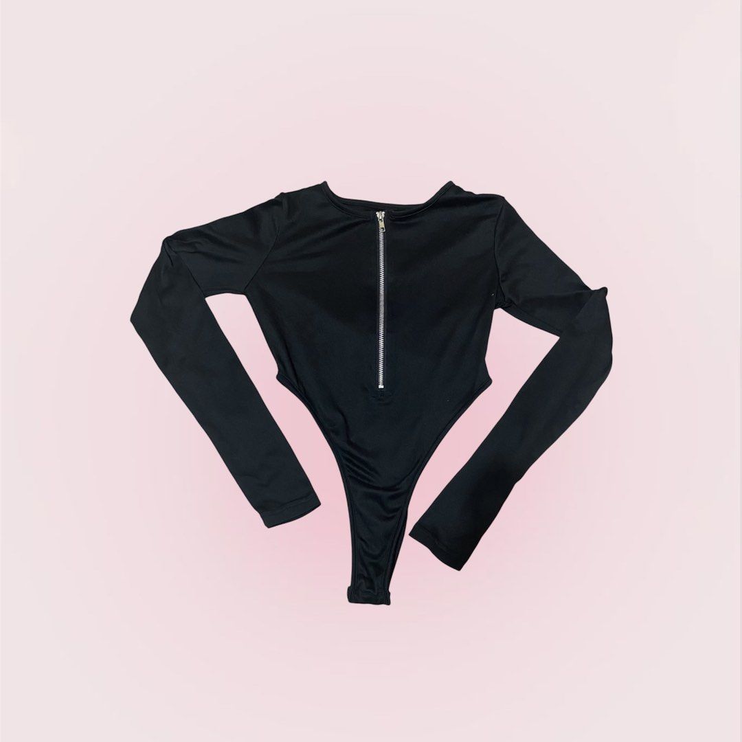 Black Long Sleeve Bodysuit (Category: Undergarments & Loungewear) located in Manila. Submitted by mxnlessandra (Listing ID 1444935352, Image 1). Description: Size XS-S No issues — MOP: GCash only — MOD: J&T or Lalamove — DF c/o of buyer — Location: Pasig .
