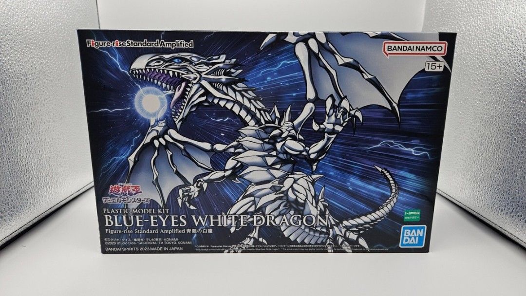 Blue Eyes White Dragon Figure-Rise Standard Amplified Bandai (Category: Toy Figures) located in Singapore. Submitted by angelvil (Listing ID 1444990315, Image 1). Description: selling at $70, no negotiate no mailing no refunds no trades self collect at kallang mrt.