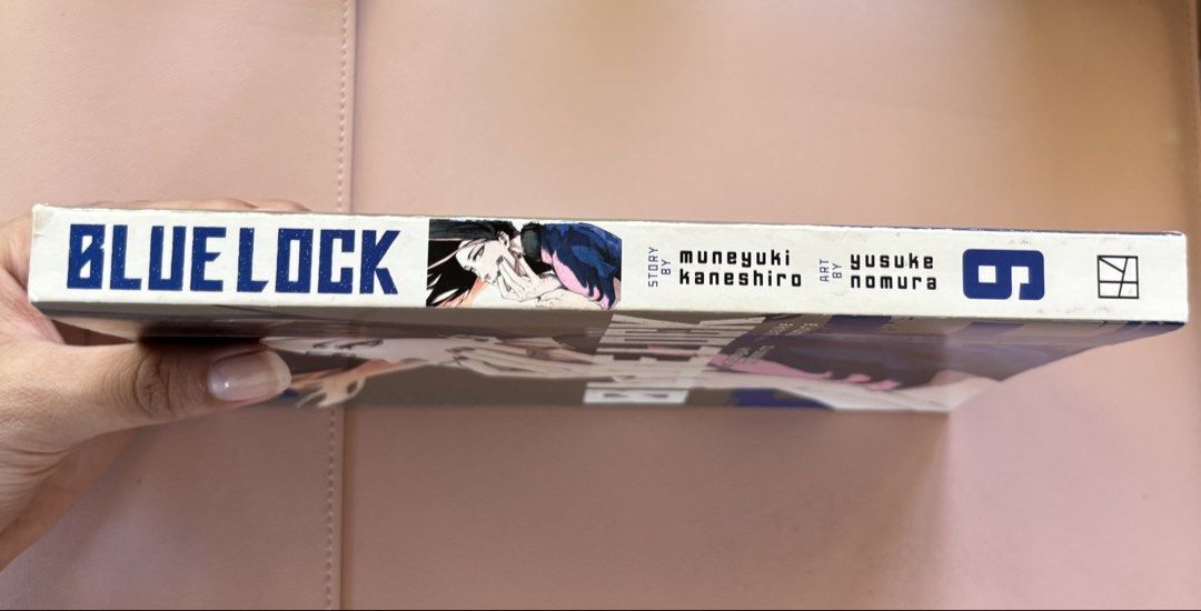 Blue Lock Vol. 9 by Muneyuki Kaneshiro (Category: Comics & Manga) located in Laoag. Submitted by ann.s_preloved (Listing ID 1444882104, Image 3). Description: Condition: Bought and kept on shelf - Dents & light yellowing ✨Publisher: Kodansha Comics ✨English Translation ✨Import [Fixed price and No lowballing].
