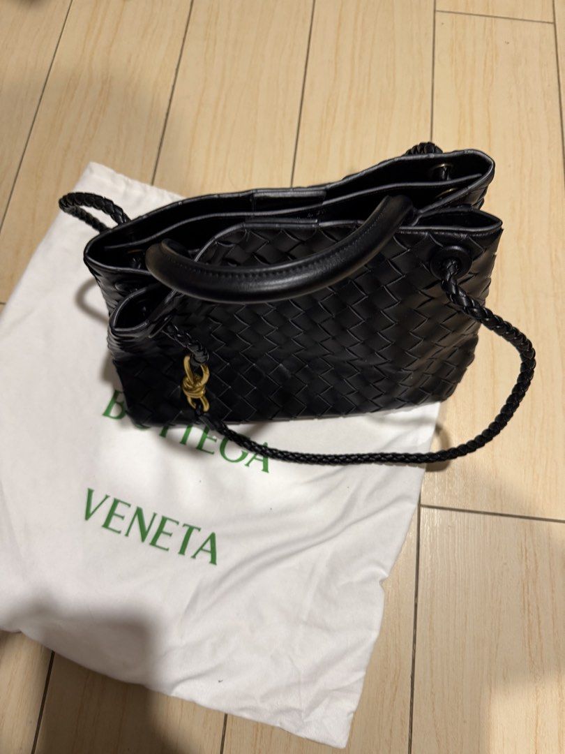 Bottega Veneta Andiamo (Category: Luxury Bags & Wallets) located in Makati City. Submitted by iamruka (Listing ID 1445027731, Image 2). Description: ₱3999 (LP ALREADY) Loc: Makati mop: bank transfer mod: lalamove -comes with dust bag -Gold hardware - Classic Intrecciato Weave - Genuine Leather Material - Top Handles & Braided Shoulder Straps - Gold Hardware Details - Interior Zip Pocket - Comes with Dust Bag - Made in Italy.