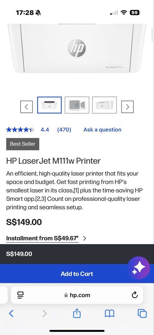 BRAND NEW|HP LaserJet M111w Printer487445466920396804
