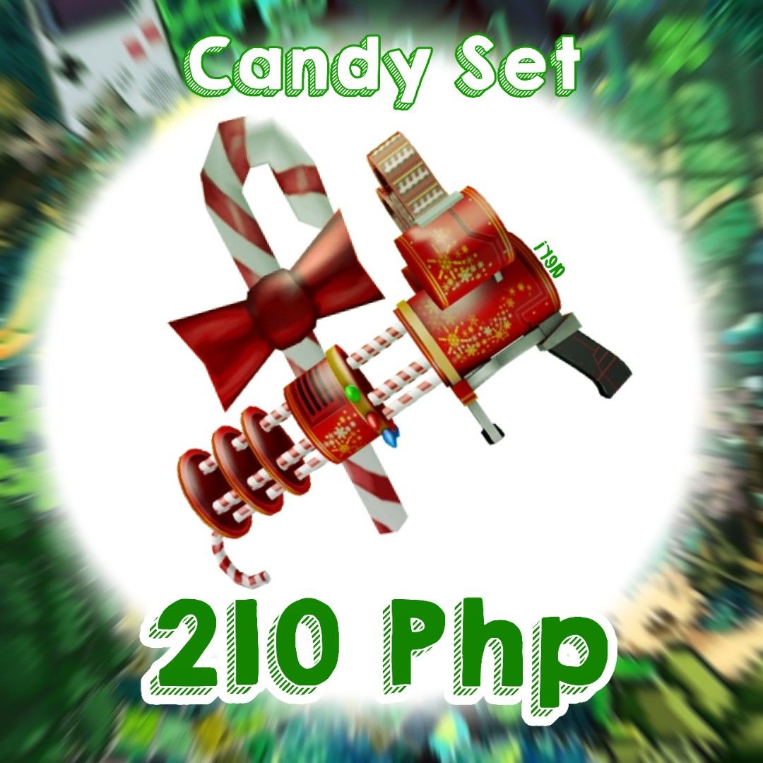 Candy Set mm2 CHEAP (Category: In-Game Products) located in Caloocan City. Submitted by aeri_yi (Listing ID 1444919211, Image 1). Description: If Buying Individually: CANDY KNIFE = ₱130 SUGAR GUN = ₱110 . READ BEFORE ORDERING ! [ 🌿 ] 🌱 Payment Policy: Full payment is required before items are delivered. 🌱 No Refunds: All sales are final, so please double-check your order before purchasing. 🌱 Payment Method: GCash is the only accepted payment 