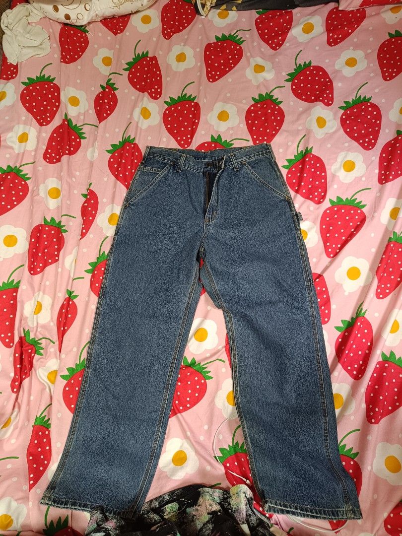 Carhartt Double Knee Work Jeans 33x32 (Category: Jeans) located in Calapan. Submitted by ideals_06 (Listing ID 1444908746, Image 1). Description: - Brand: Carhartt - Style: Double Knee Work Jeans - Color: Classic Blue Denim - Size: 33 Waist, 32 Inseam - Features: Durable, built to last, multiple pockets - Ideal for: Work or casual wear - Condition: Ready for a new owner.