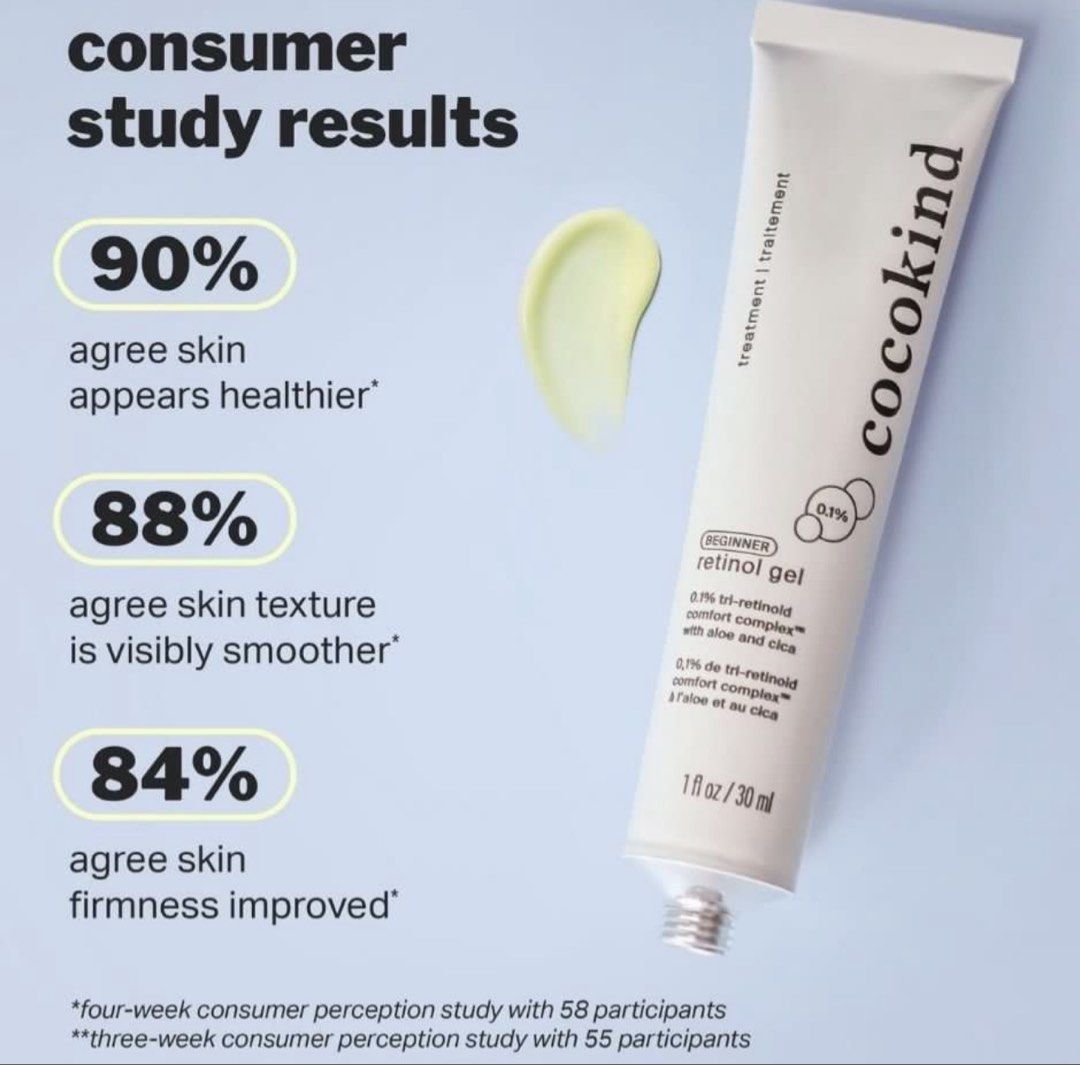 Cocokind Beginner Retinol Gel (Category: Face Care) located in Quezon City. Submitted by poutandaboutshop (Listing ID 1444887252, Image 2). Description: Cocokind Beginner Retinol Gel ▪️Original Price ₱ 1695 each ✨ SHOP TERMS & SHIPPING INFO ✨ ▪️ BRAND NEW ▪️ 100% Authentic from US ▪️ First pay, first served ▪️ Prices are firm (no lowball offers) ▪️💸 Money-back guarantee if proven fake (with video unboxing) 📌 Notes: ▪️Photos may vary due to ligh