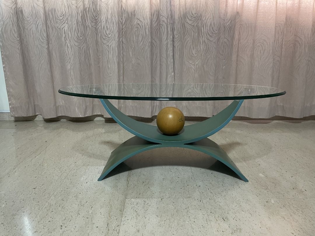 Coffee table metal with glass top487376046890035201