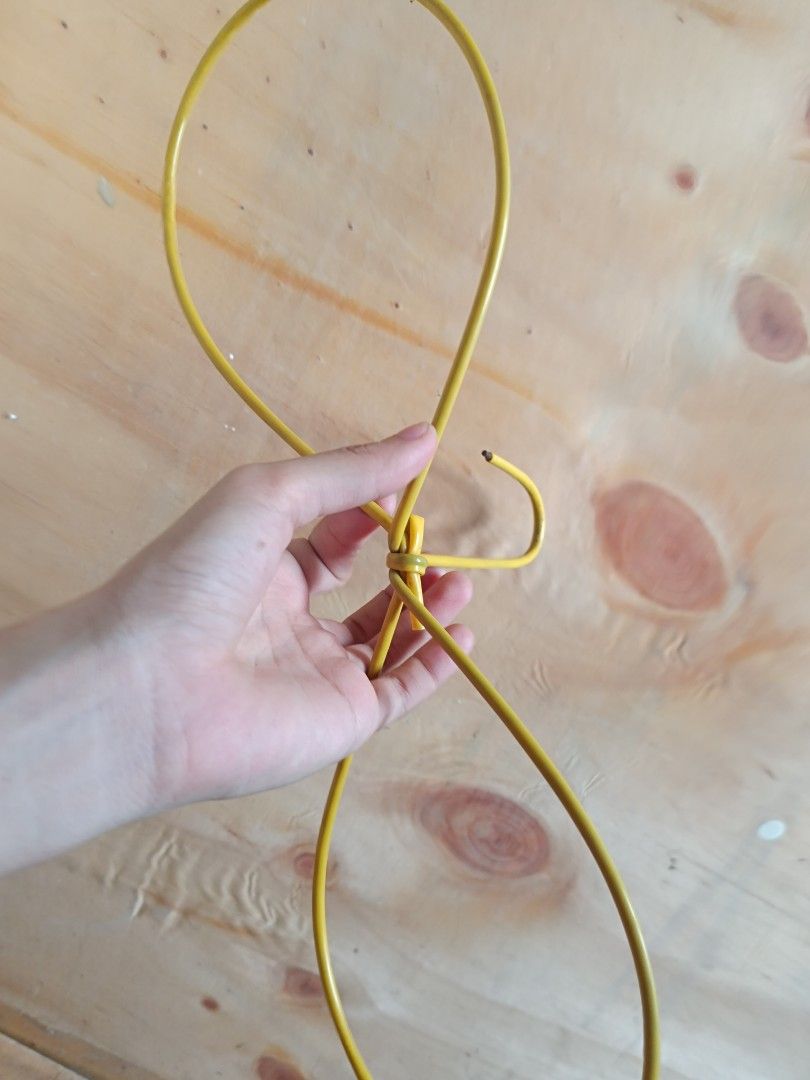 Colorful wire hangers for boots/shoes (Category: Hooks & Hangers) located in Manila. Submitted by declutteringmilaif (Listing ID 1444943026, Image 2). Description: -7pcs - Set of colorful wire hangers - Available colors: Yellow, Pink, Blue, Green - Coated wire for durability - Ideal for hanging shoes that are drying.