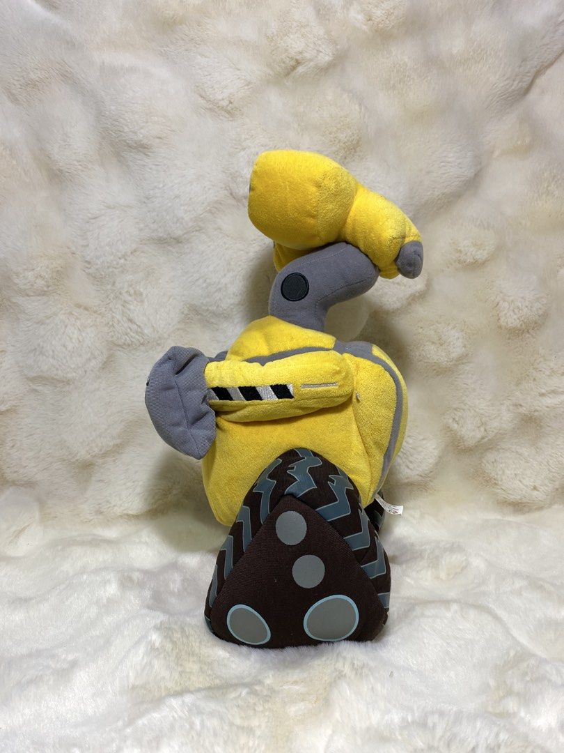 Disney Store Exclusive WALL-E Plush Toy (Category: Plushies & Soft Toys) located in Kalibo. Submitted by ollie_stuffshop (Listing ID 1444944122, Image 2). Description: 35cm x 26cm Before you send your inquiries: ❗️Last Price is already posted ❗️Manage your expectations, WYSIWYG ❗️May need washing ❗️Shipping day is every Sunday - Authentic Disney Store WALL-E plush toy. - Features WALL-E's iconic yellow body and treads. - Soft and huggable materia