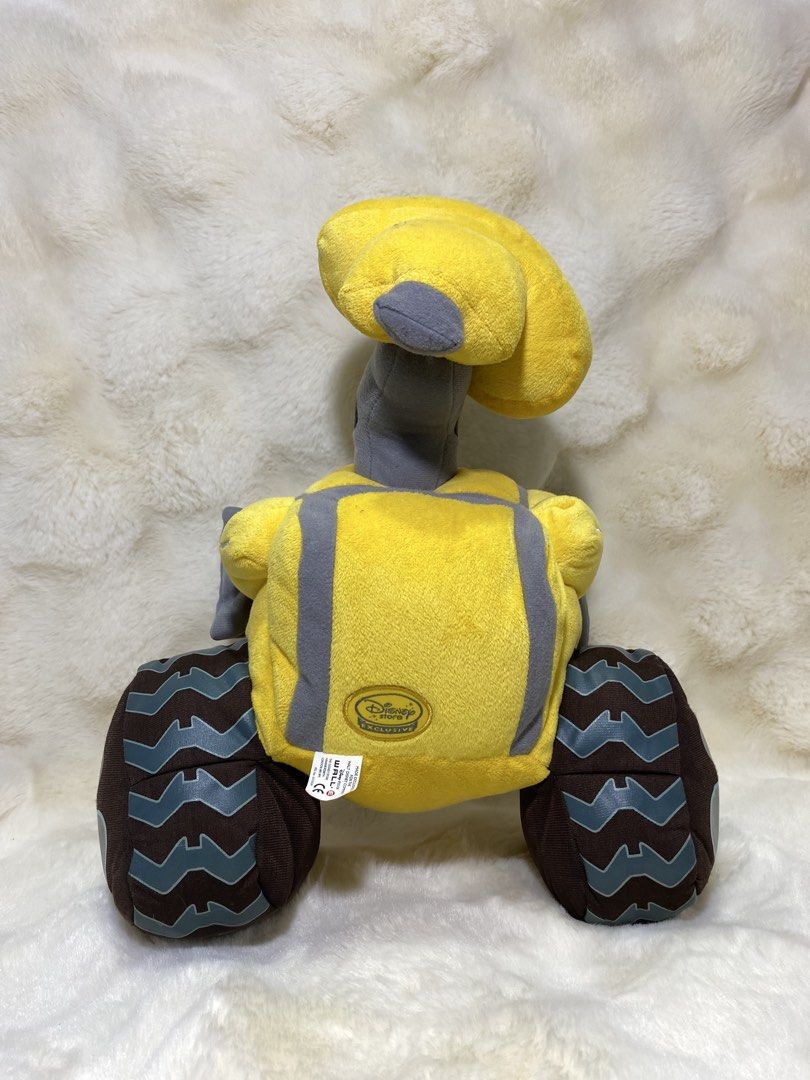 Disney Store Exclusive WALL-E Plush Toy (Category: Plushies & Soft Toys) located in Kalibo. Submitted by ollie_stuffshop (Listing ID 1444944122, Image 3). Description: 35cm x 26cm Before you send your inquiries: ❗️Last Price is already posted ❗️Manage your expectations, WYSIWYG ❗️May need washing ❗️Shipping day is every Sunday - Authentic Disney Store WALL-E plush toy. - Features WALL-E's iconic yellow body and treads. - Soft and huggable materia