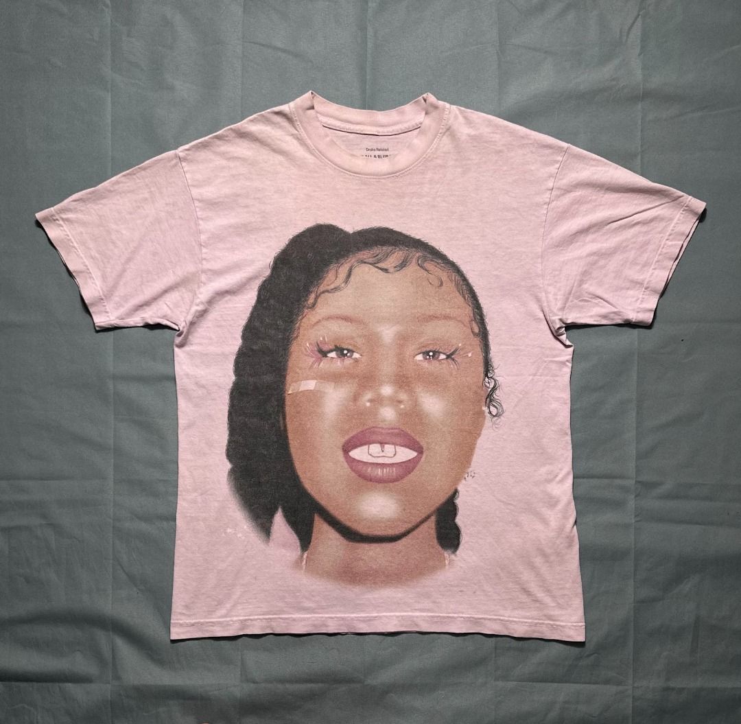 DRAKE IAAB TOUR SHIRT (Category: Tshirts & Polo Shirts ) located in Caloocan City. Submitted by mikeeeeemike (Listing ID 1444993053, Image 1). Description: DRAKE IAAB TOUR SHIRT issue stains Dimes L- 27 W- 21.5.