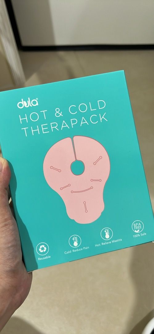 Dula Hot & Cold Therapack - Reusable Breast Relief (Category: Breastfeeding & Bottle Feeding) located in Caloocan City. Submitted by tpau___ (Listing ID 1444898617, Image 2). Description: Brand new, still sealed. RFS: bought extras.